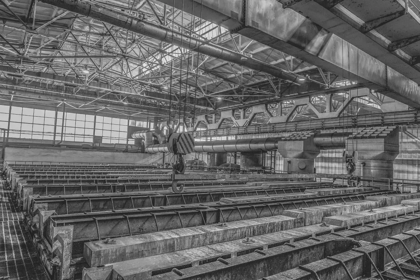 Cox Fence Fittings manufacturing floor in Balch Springs, Texas